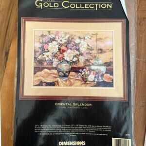 Dimensions Gold Collection Crewel Kit • Oriental Splendor • Complete • Homespun